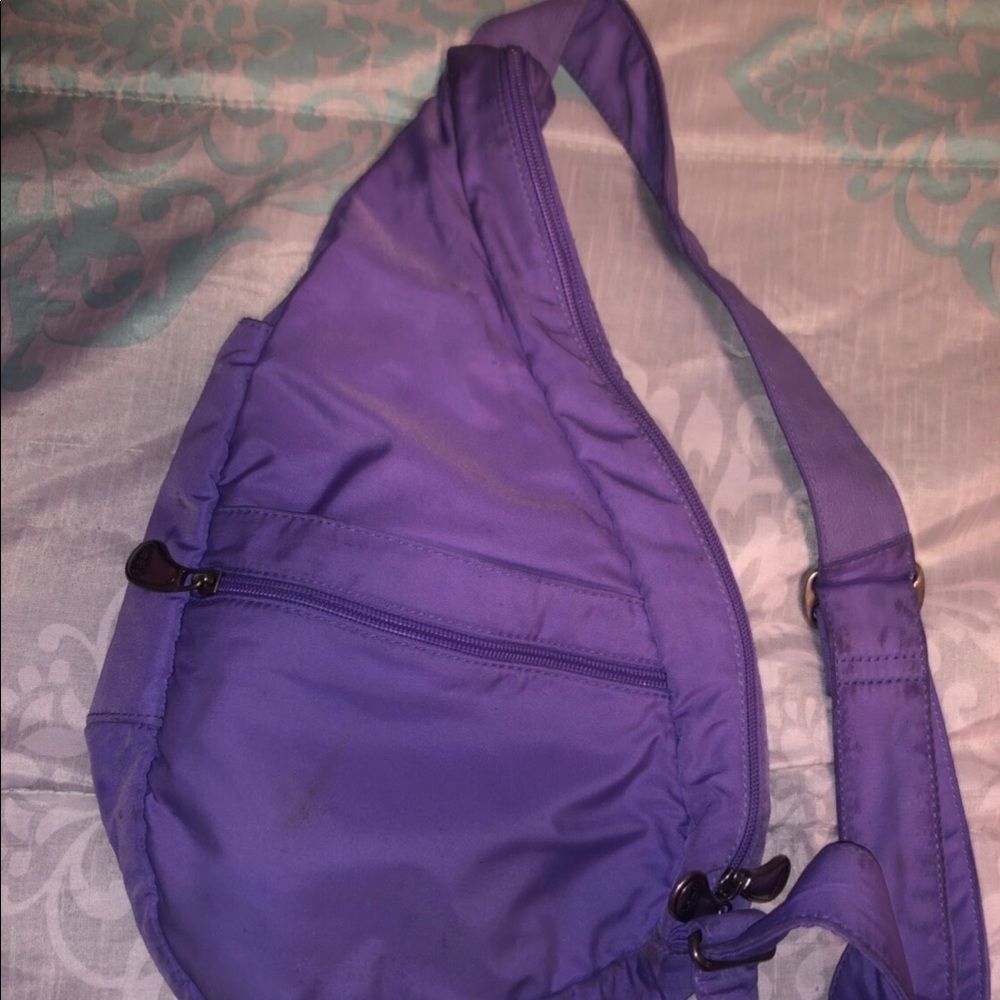 Purple sling/ fanny pack